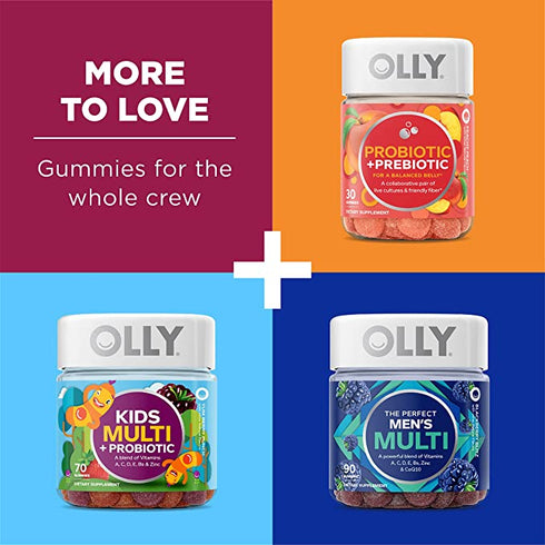 OLLY Perfect Women’s Multivitamins Chewable Gummy Supplement 90 Gummies