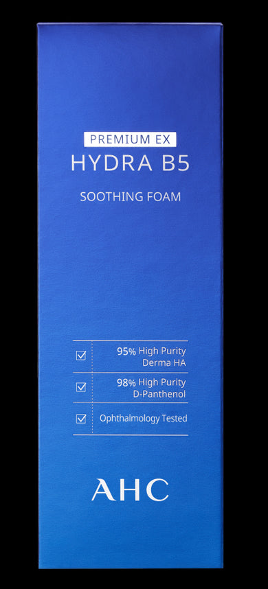 AHC Premium EX Hydra B5 Soothing Foam 180ml