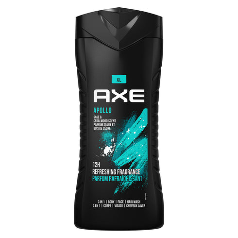 Axe Body Wash for Men, Apollo, 400 ml