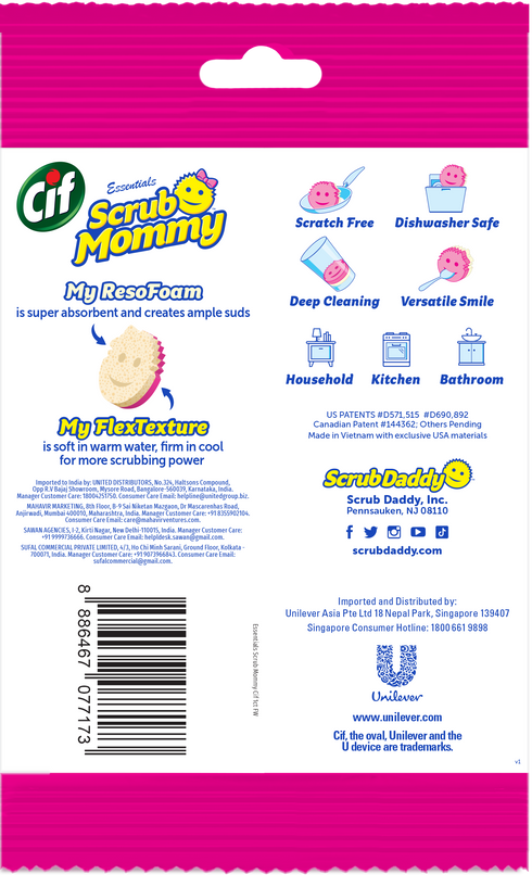 Cif Scrub Mommy Scrub Essentials 1Pc