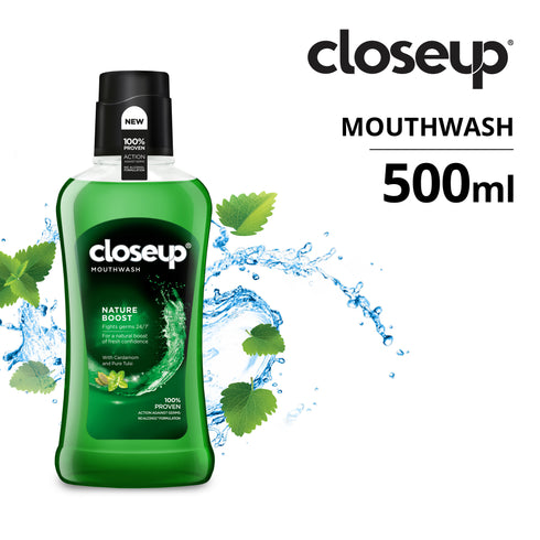 Closeup Mouthwash Nature Boost 500ml