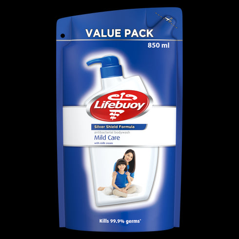 Lifebuoy Antibacterial Body Wash Mild Care 850ml (Refill)