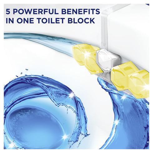 Domestos Power 5 Rim Block Lime 55G