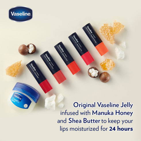 Vaseline Lip Therapy Colour + Care Tinted Lip Balm Blushing Coral 4.2G