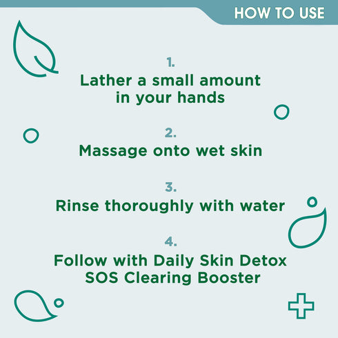 Simple Daily Skin Detox Purifying Facial Wash 150ml