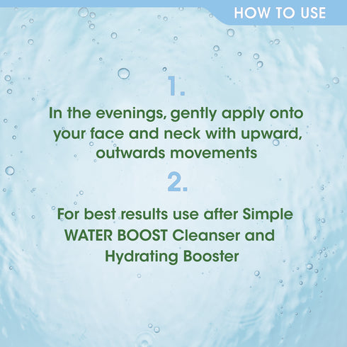 Simple Water Boost Skin Quench Sleeping Cream 50ml