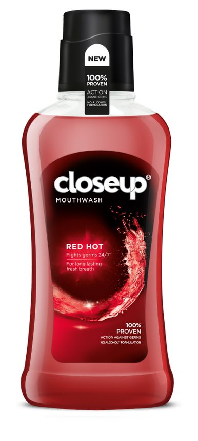 Closeup Mouthwash Red Hot 500ml