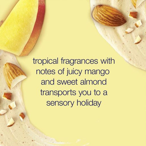 Dove Body Polish Crushed Almond & Mango Butter Moderate Exfoliating Body Scrub 298g