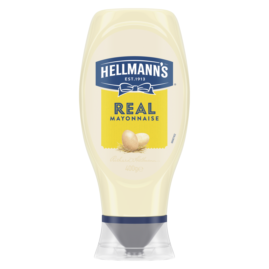 Hellmanns Real Mayonnaise Squeeze 430ml The Good Cart Sg 3044