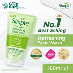 Simple Kind To Skin Refreshing Facial Wash 150ml